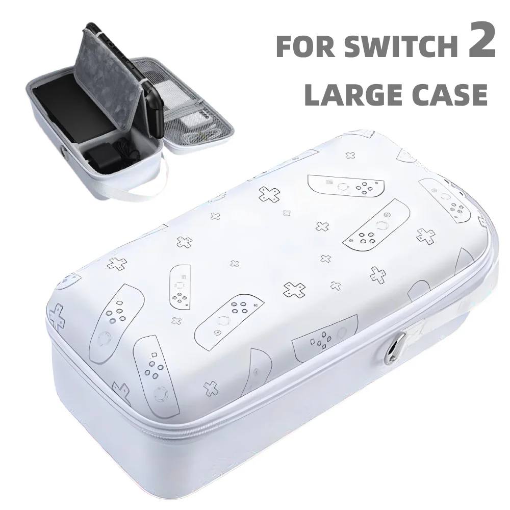 Large Carrying Storage Case for Nintendo Switch 2 Portable Storage Travel Carrying Pouch for Switch 2 Controller Accessories
Large Carrying Storage Case for Nintendo Switch 2 Portable Storage Travel Carrying Pouch for Switch 2 Controller Accessories