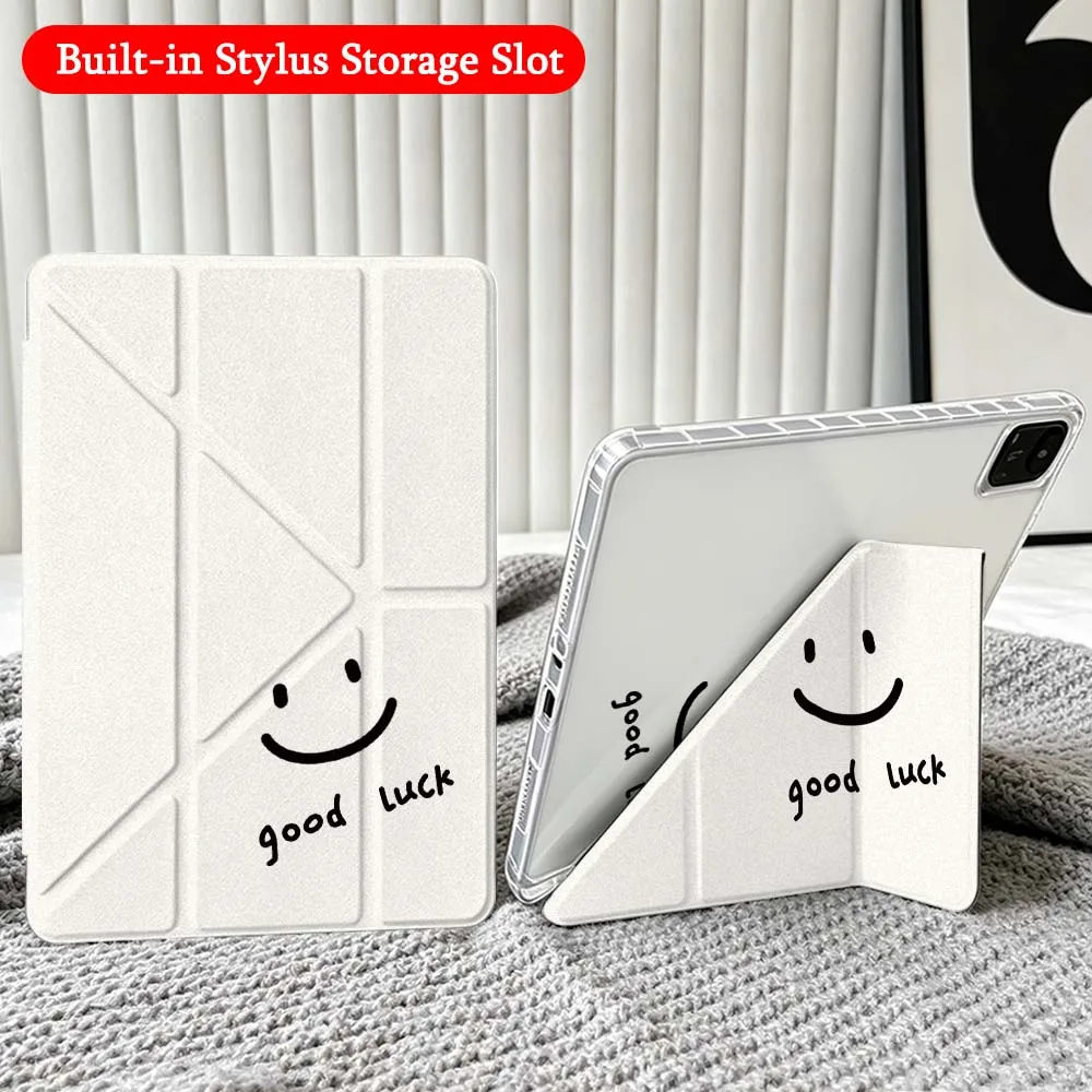 Cartoon Face Happy Art Case For Xiaomi Redmi Poco Pad 5 6 7 8 Pro SE 11 11.2 12.1 Inch Transparent Y-Shaped Folding Tablet
Cartoon Face Happy Art Case For Xiaomi Redmi Poco Pad 5 6 7 8 Pro SE 11 11.2 12.1 Inch Transparent Y-Shaped Folding Tablet