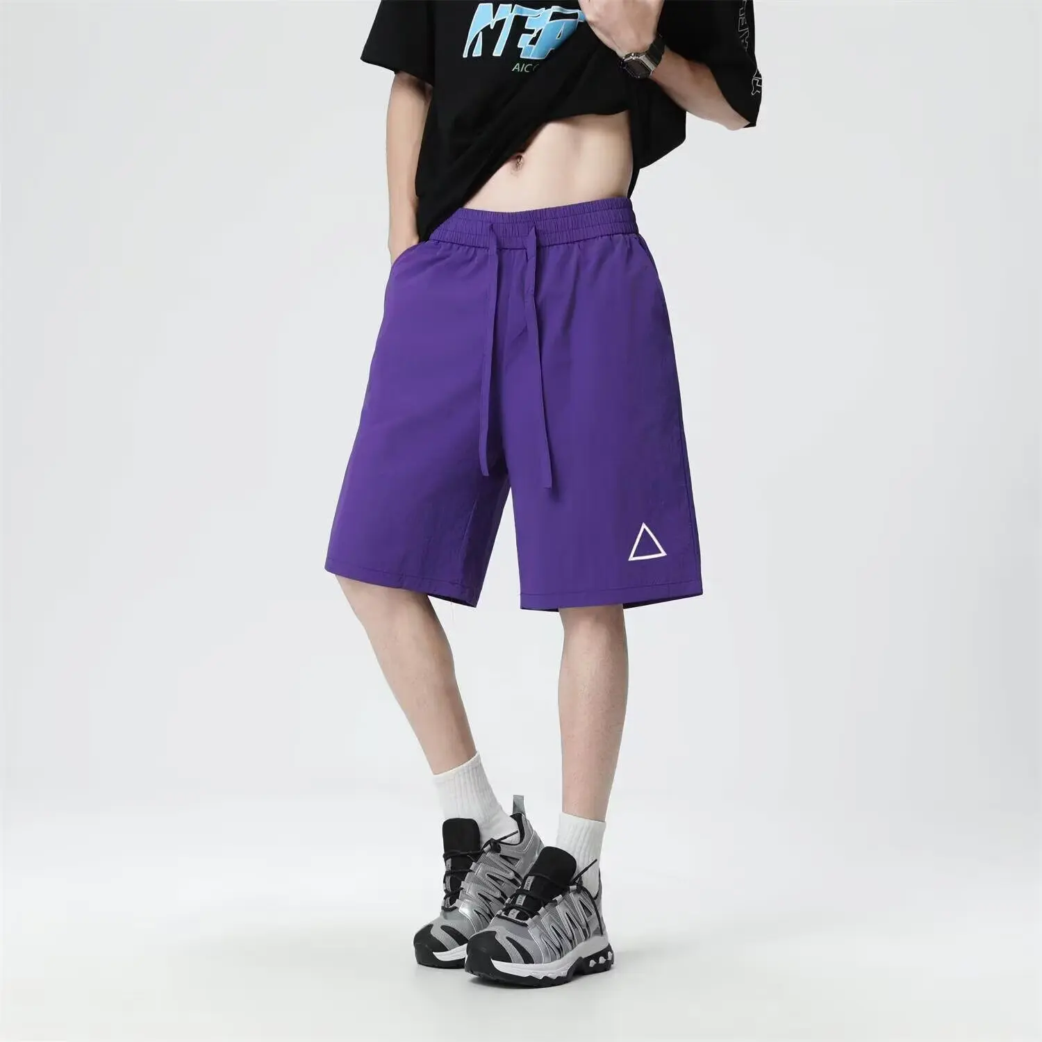 Loose Straight Leg Men's Casual Pants Summer New Sle Faionable Versatile Five-Point orts Youthful Energy Color
Loose Straight Leg Men's Casual Pants Summer New Sle Faionable Versatile Five-Point orts Youthful Energy Color