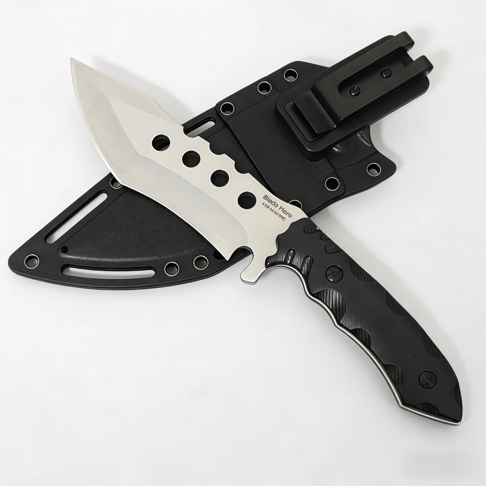 Fixed Blade Knife with G10 Handle, Sharp 440C/ATB-34 Steel Blade, Kydex Sheath for Outdoor Camping, Hunting, EDC Tool
Fixed Blade Knife with G10 Handle, Sharp 440C/ATB-34 Steel Blade, Kydex Sheath for Outdoor Camping, Hunting, EDC Tool
