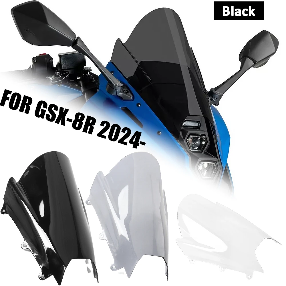 Motorcycle Accessories New Windscreen For Suzuki GSX-8R GSX 8R 2024 2025GSX8R Windshield Wind Shield Screen Protector
Motorcycle Accessories New Windscreen For Suzuki GSX-8R GSX 8R 2024 2025GSX8R Windshield Wind Shield Screen Protector