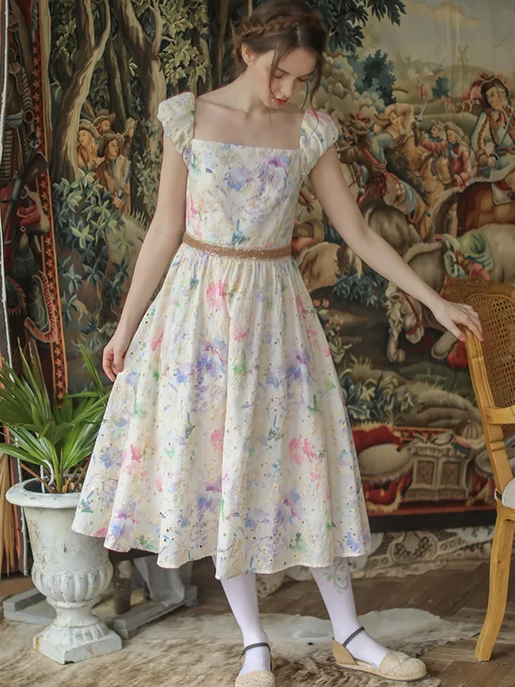 84-92cm Bust Summer Dress Women Vintage Elegant Slim Sexy Slash Neck Embroidery Floral Dress Shiny Sequined Beading Long Dress
84-92cm Bust Summer Dress Women Vintage Elegant Slim Sexy Slash Neck Embroidery Floral Dress Shiny Sequined Beading Long Dress