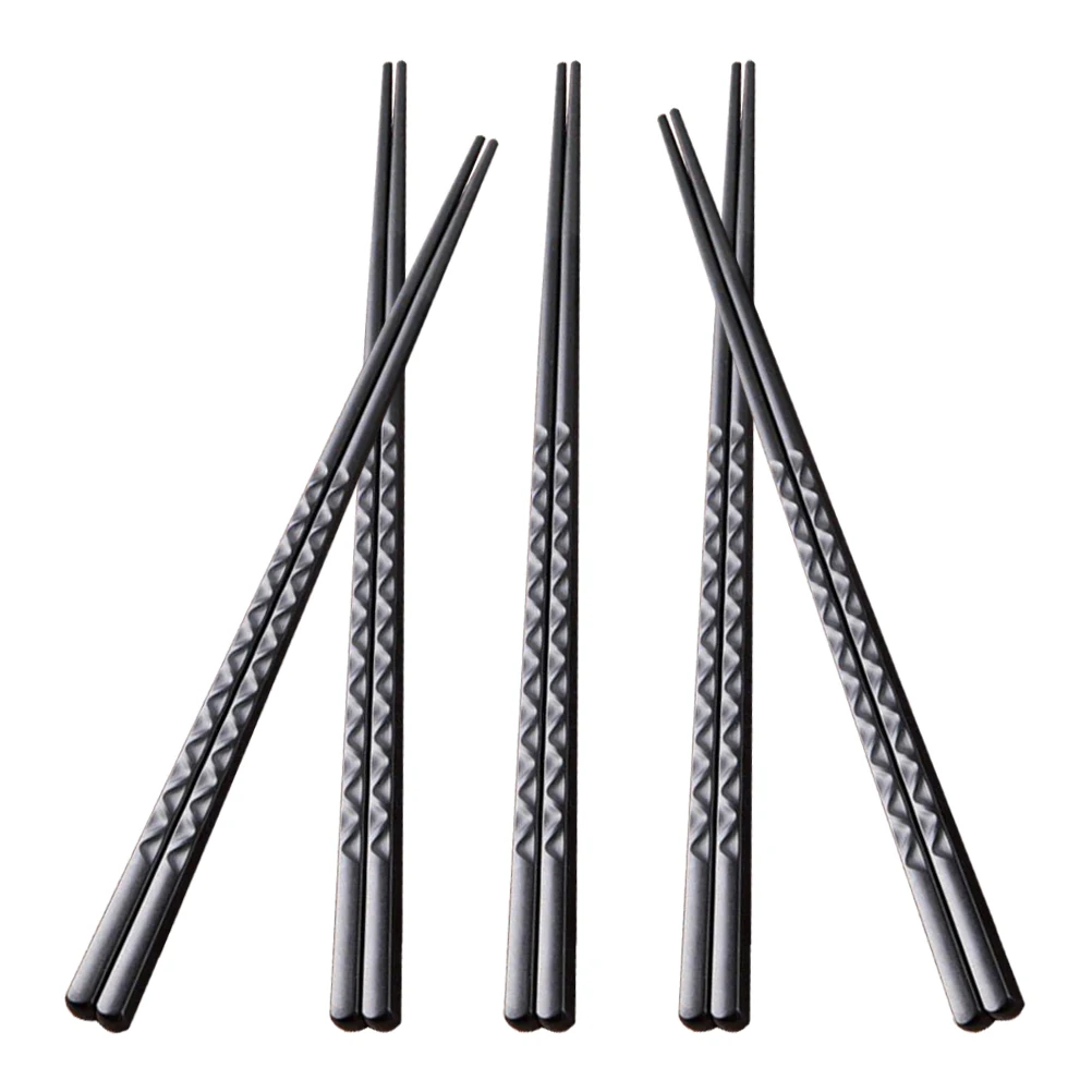5 Pairs Pointed Japanese Style Chopsticks Reusable Fiberglass Dining Utensils Anticorrosive Mouldproof Easy Clean Household
5 Pairs Pointed Japanese Style Chopsticks Reusable Fiberglass Dining Utensils Anticorrosive Mouldproof Easy Clean Household