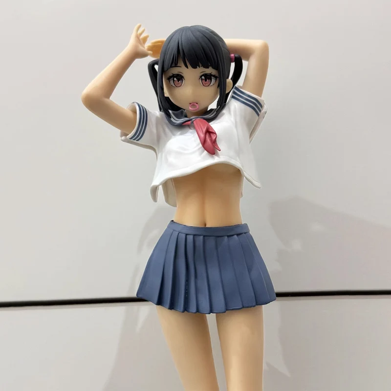 28cm Anime Figures In The Middle Of A Sailor Suit Kawaii Youth Sexy Girl Action Figure Adult Doll Pvc Model Desk Collection Toys
28cm Anime Figures In The Middle Of A Sailor Suit Kawaii Youth Sexy Girl Action Figure Adult Doll Pvc Model Desk Collection Toys