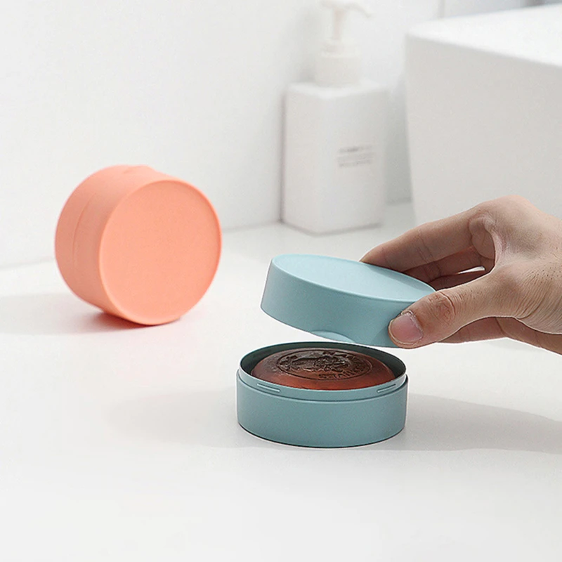 NEW Soap Box Waterproof Sealed Case Round Travel Minimalist Soap Dishes Portable Soap Tray With Lid For Bathroom Toilet Supplies
NEW Soap Box Waterproof Sealed Case Round Travel Minimalist Soap Dishes Portable Soap Tray With Lid For Bathroom Toilet Supplies