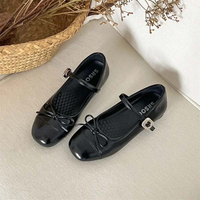 Vintage Women Ballet Flats Shoes Comfort Round Toe Soft Sole Shoes Elegant Butterfly-knot Dress Grandma's Shoes 2026
Vintage Women Ballet Flats Shoes Comfort Round Toe Soft Sole Shoes Elegant Butterfly-knot Dress Grandma's Shoes 2026