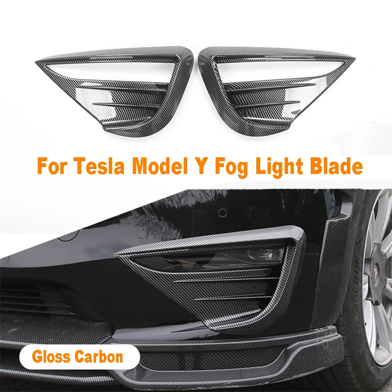Fog Lamp Trim Blade Trim Light Fog Lamp Eyebrow Decoration Front Bumper Cover Wind Knife Accessories For Tesla Model Y 2019-2023
Fog Lamp Trim Blade Trim Light Fog Lamp Eyebrow Decoration Front Bumper Cover Wind Knife Accessories For Tesla Model Y 2019-2023