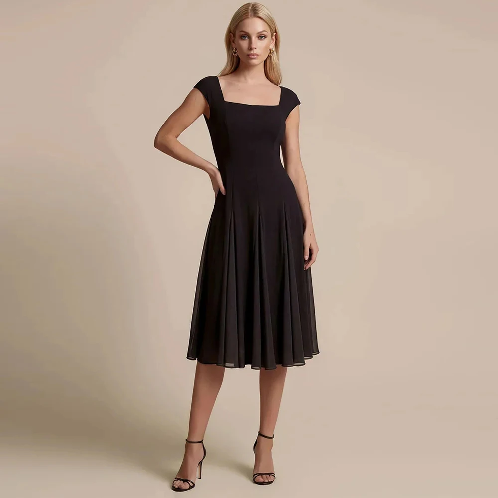 BAZIIINGAAA Evening Dress Square Neck Strapless High Stretch Crepe Fabric Ball-Gown Midi Ankle-Length Wedding Evening Dresses
BAZIIINGAAA Evening Dress Square Neck Strapless High Stretch Crepe Fabric Ball-Gown Midi Ankle-Length Wedding Evening Dresses
