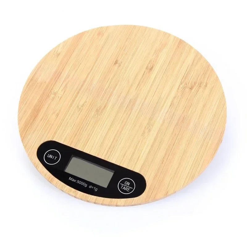 Round/Square Bamboo Panel Electronic Scales 5KG/1G Digital Food Kitchen Scale LED Display Electric Kitchen Weighing Food Scale
Round/Square Bamboo Panel Electronic Scales 5KG/1G Digital Food Kitchen Scale LED Display Electric Kitchen Weighing Food Scale