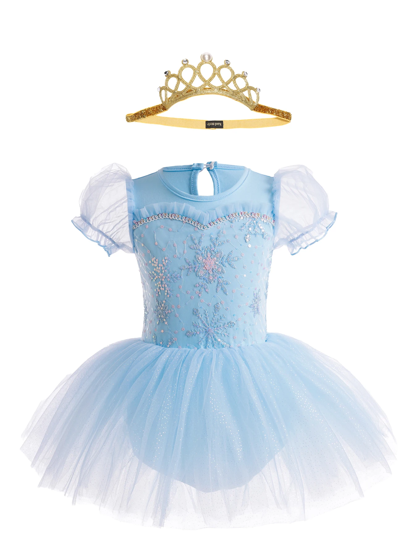 Girls' Ballet Tutu Dress Embroidered Floral Ruffled Sleeve Sparkly Tulle Festival Occasions Complimentary Tiara Free Shipping
Girls' Ballet Tutu Dress Embroidered Floral Ruffled Sleeve Sparkly Tulle Festival Occasions Complimentary Tiara Free Shipping
