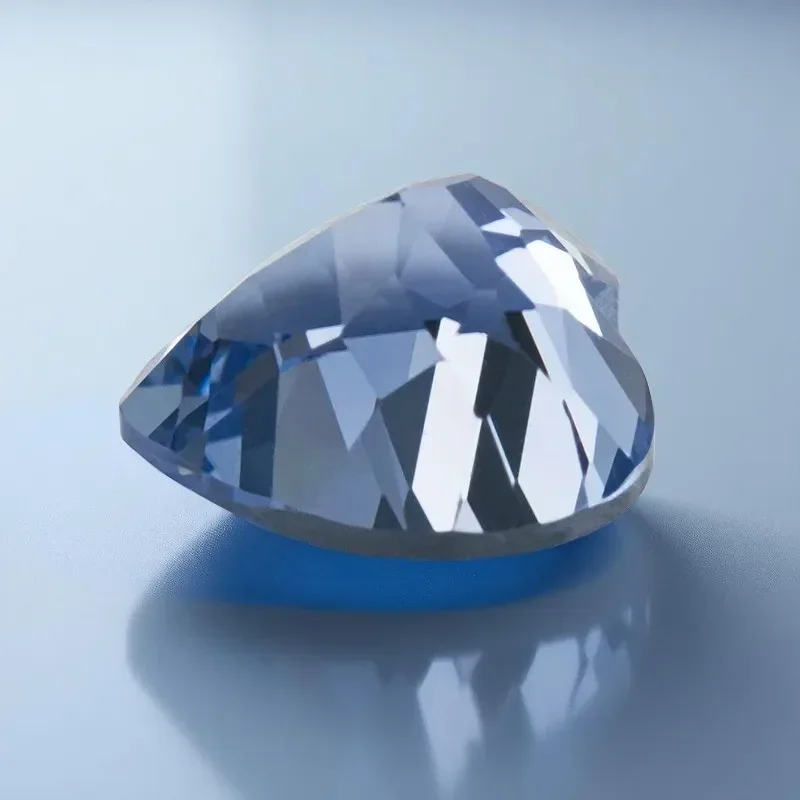 L-Cornflower Color Lab Grown Sapphire Heart Shape Stone for Charms Diy Jewelry Making Pendant Earrings Selectable AGL Certifica
L-Cornflower Color Lab Grown Sapphire Heart Shape Stone for Charms Diy Jewelry Making Pendant Earrings Selectable AGL Certifica
