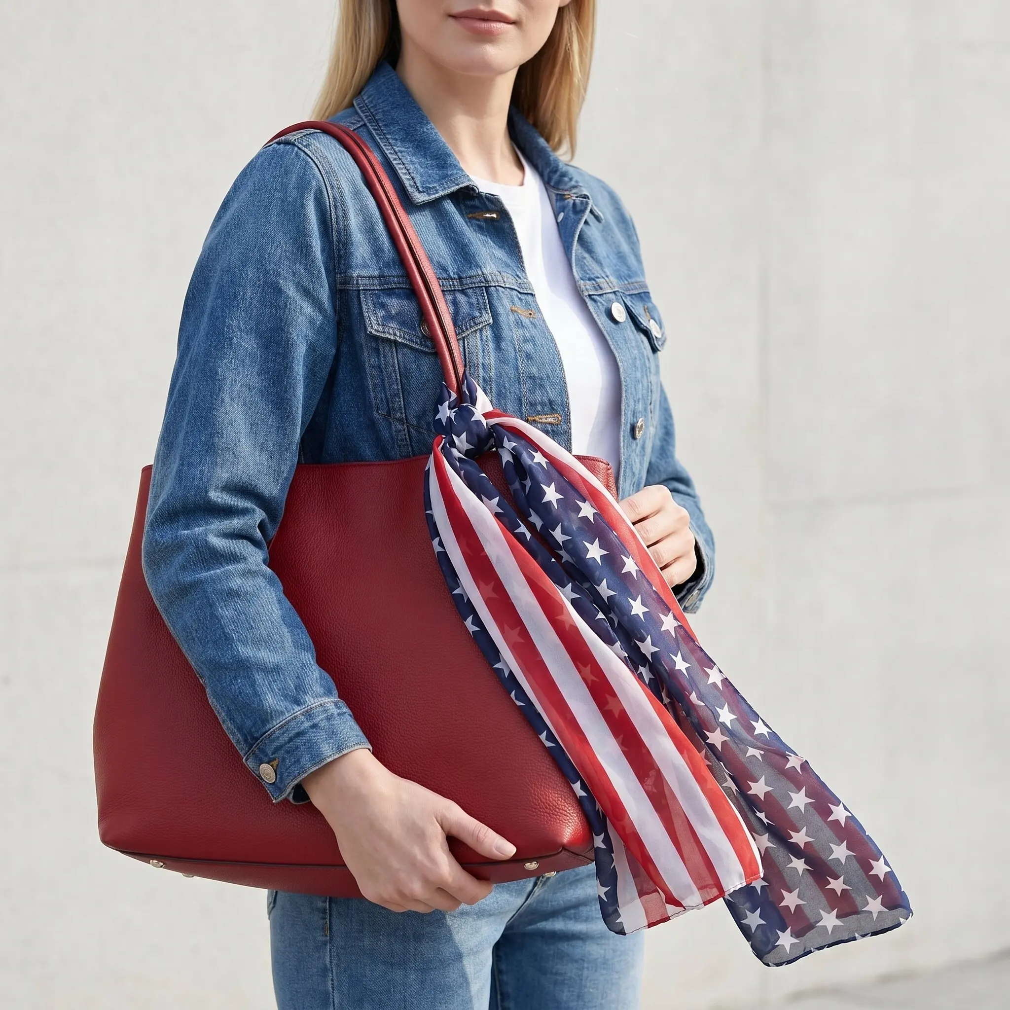 1Pcs Women's American Flag Scarf Fashion Chiffon Long Shawl Lightweight Warm Wrap Multi-Use Style for Daily Outdoor Wear
1Pcs Women's American Flag Scarf Fashion Chiffon Long Shawl Lightweight Warm Wrap Multi-Use Style for Daily Outdoor Wear