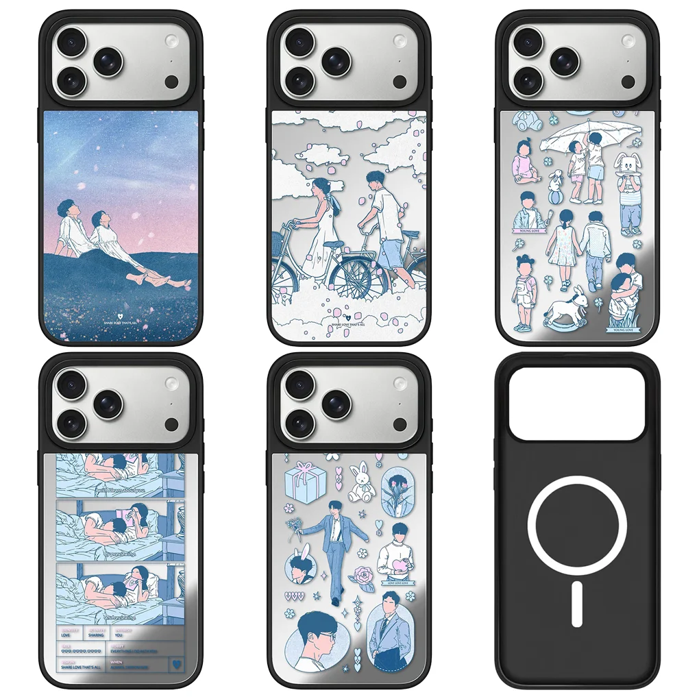Lovers Mirror Surface Magnetic Phone Case Cover for IPhone 12 13 14 15 16 17 Pro Max Case for IPhone 17 Air
Lovers Mirror Surface Magnetic Phone Case Cover for IPhone 12 13 14 15 16 17 Pro Max Case for IPhone 17 Air