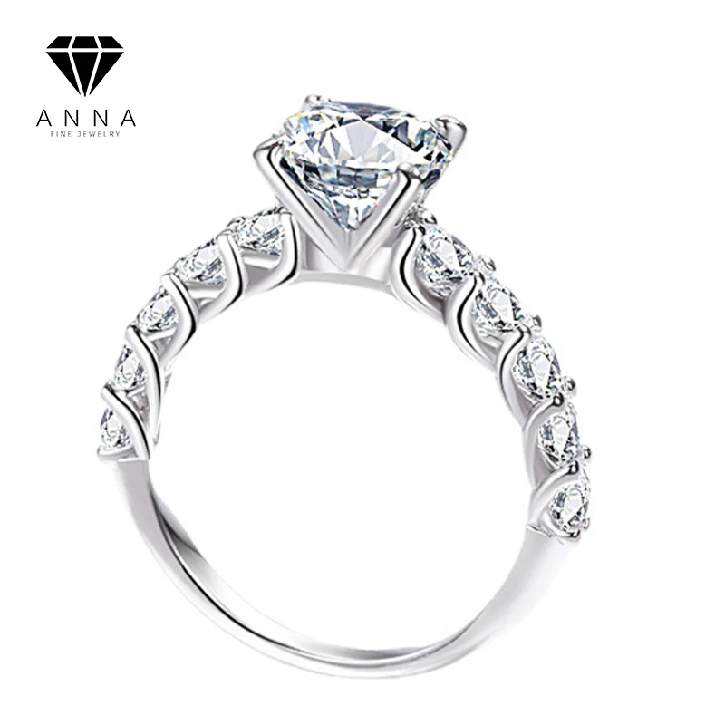 Luxury 2 Carat Moissanite Diamond Ring with Certificate 925 Sterling Silver Platinum Plated For Women Wedding Ring Fine Jewelry
Luxury 2 Carat Moissanite Diamond Ring with Certificate 925 Sterling Silver Platinum Plated For Women Wedding Ring Fine Jewelry