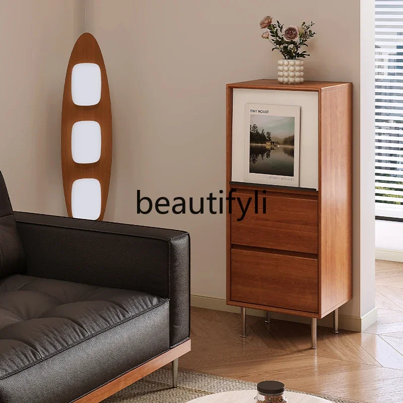 Боковой шкаф из массива дерева для гостиной, домашнего использования, набор журнальных столиков, напольный шкаф для телевизора в маленькой квартире
Боковой шкаф из массива дерева для гостиной, домашнего использования, набор журнальных столиков, напольный шкаф для телевизора в маленькой квартире