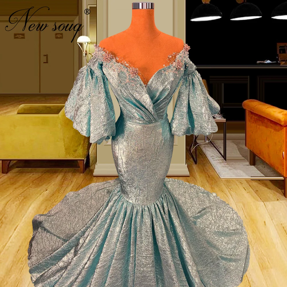Customize Off Shoulder Beading Evening Dresses Arabic Dubai Mermaid Train Women Party Dress For Weddings Robes De Cocktail Dress
Customize Off Shoulder Beading Evening Dresses Arabic Dubai Mermaid Train Women Party Dress For Weddings Robes De Cocktail Dress