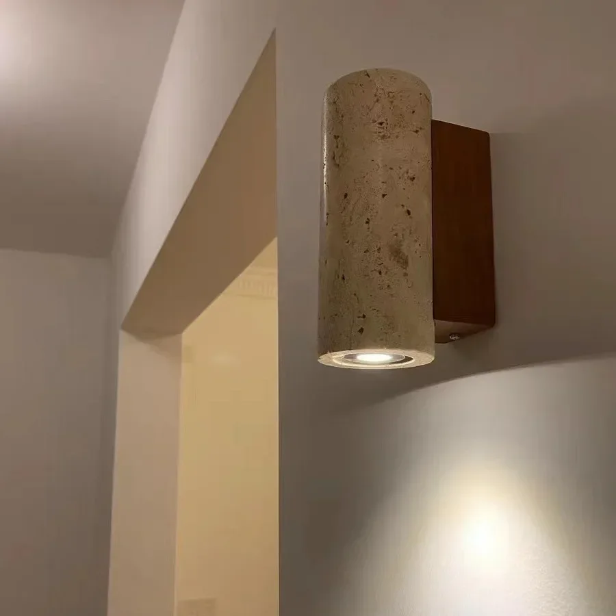 Quality Led Wall Lamps Travertine Natural Stone Sconce Lights For Bedroom Living Room Home Decoration
Quality Led Wall Lamps Travertine Natural Stone Sconce Lights For Bedroom Living Room Home Decoration
