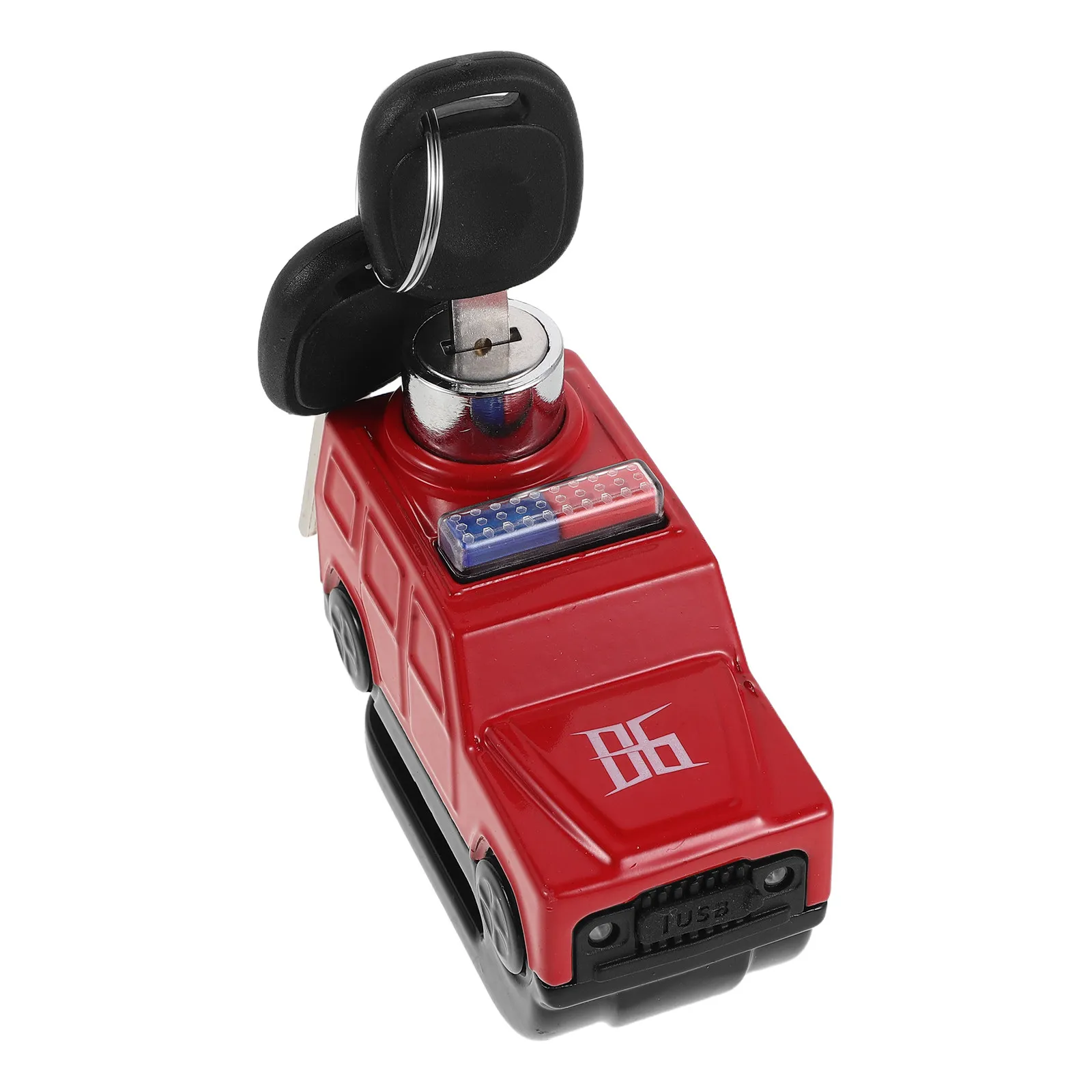 USB Rechargeable Alarm Disc Lock for Bikes 110Db Anti-Theft Car Shape Waterproof Security Wheel Lock Bicycle Motorcycle Use Red
USB Rechargeable Alarm Disc Lock for Bikes 110Db Anti-Theft Car Shape Waterproof Security Wheel Lock Bicycle Motorcycle Use Red