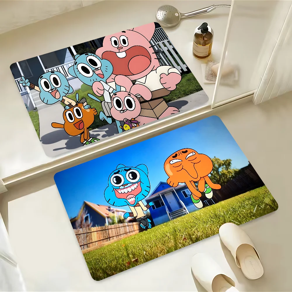 The Amazing World Of G-Gumball Hallway Carpet Washable Non-Slip Living Room Sofa Chairs Area Mat Kitchen Doormat Area Rug
The Amazing World Of G-Gumball Hallway Carpet Washable Non-Slip Living Room Sofa Chairs Area Mat Kitchen Doormat Area Rug