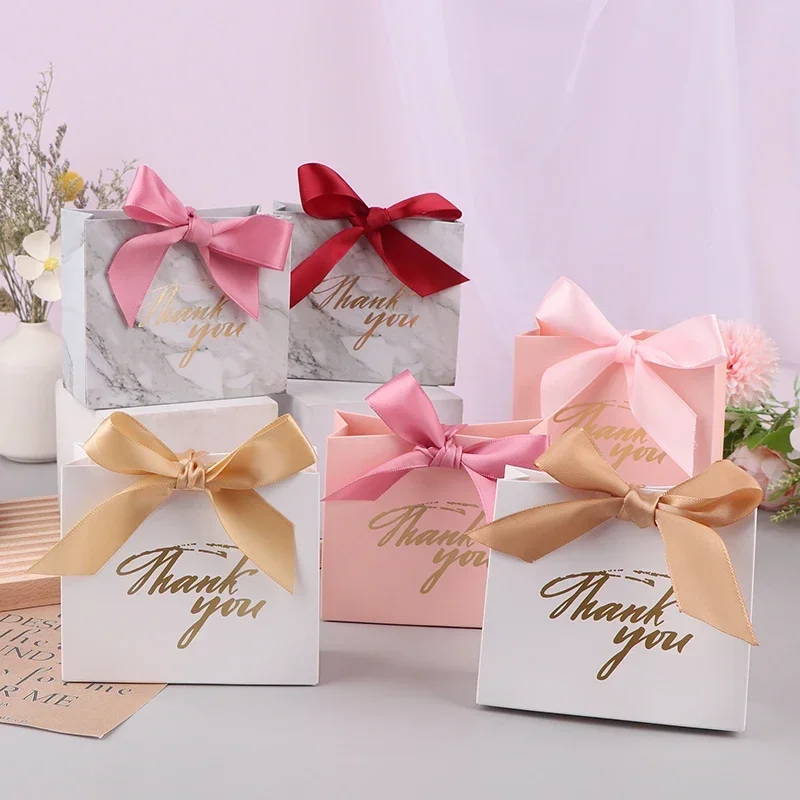 1/5/10pcs Thank You Candy Box Gift Boxes with Ribbon Candy Present Packaging Bag Wedding Favor for Guests Birthday Party Supplie
1/5/10pcs Thank You Candy Box Gift Boxes with Ribbon Candy Present Packaging Bag Wedding Favor for Guests Birthday Party Supplie