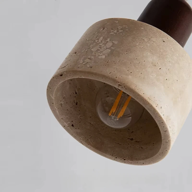 Japanese New Yellow Marble Table LED Droplight Wabi Sabi Travertine Nordic Pendant Lamp for Bedside Restaurant Corridor Decor
Japanese New Yellow Marble Table LED Droplight Wabi Sabi Travertine Nordic Pendant Lamp for Bedside Restaurant Corridor Decor