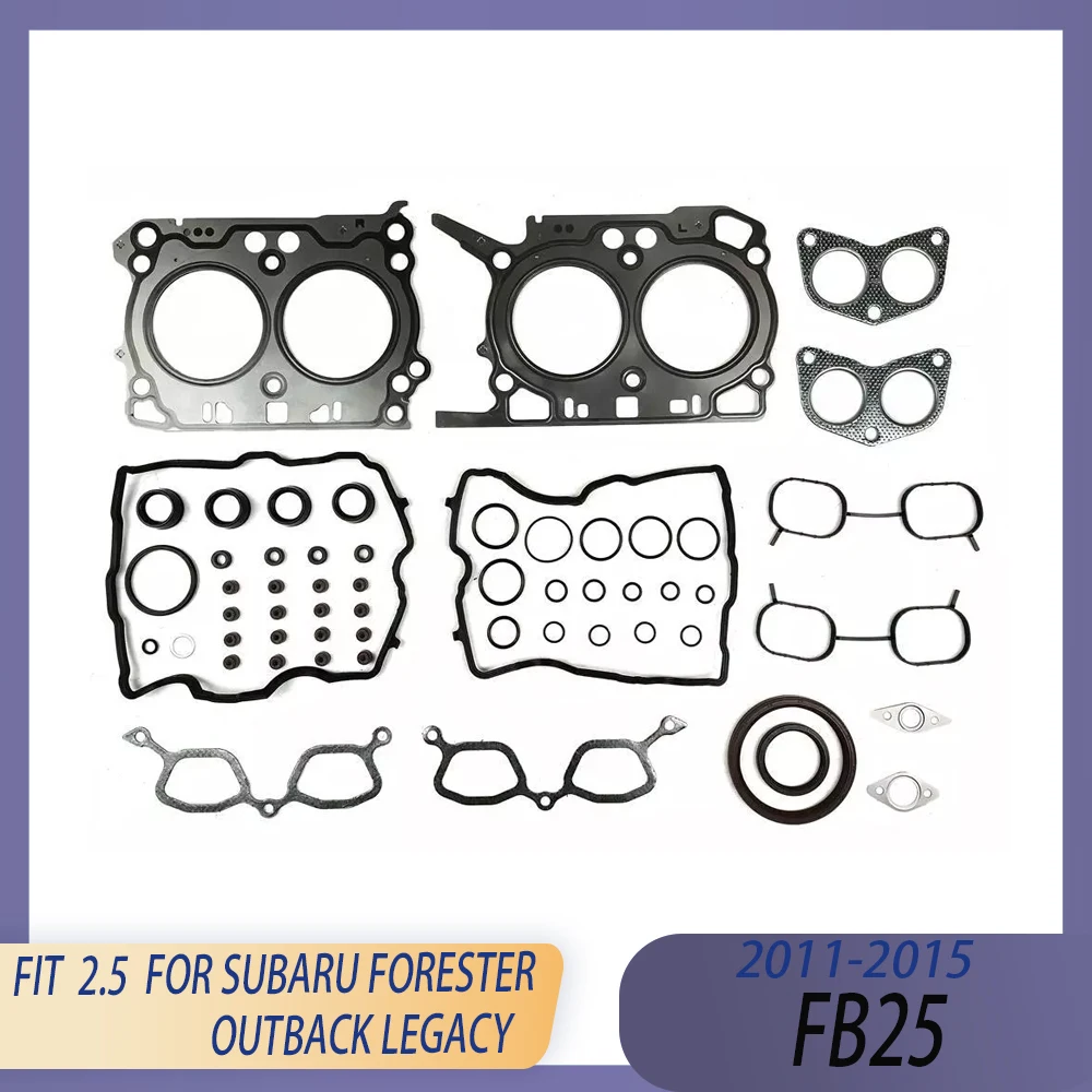 Engine Parts Rebuild Cylinder Head Full Gasket Set Fit 2.5 L FB25 GAS H4 For 2011-2015 Subaru Forester Outback Legacy DOHC 2.5L
Engine Parts Rebuild Cylinder Head Full Gasket Set Fit 2.5 L FB25 GAS H4 For 2011-2015 Subaru Forester Outback Legacy DOHC 2.5L