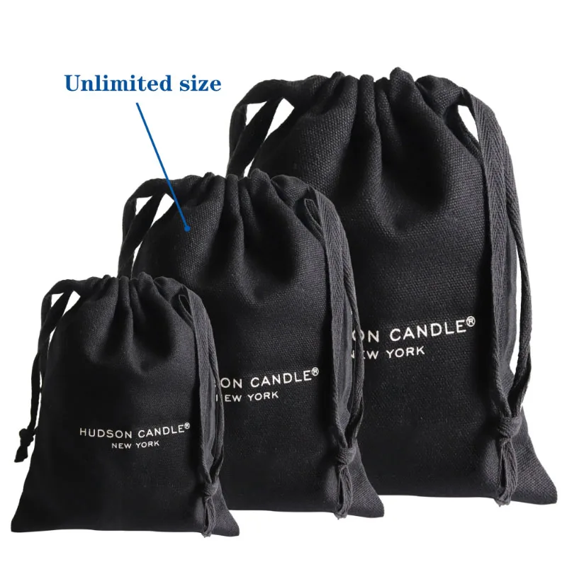 Custom private Black Cotton Gift Bags With Logo 8oz Canvas Jewelry Dust Sack 5x7cm to 18x30cm Makeup Eyelashes Drawstring Pouch
Custom private Black Cotton Gift Bags With Logo 8oz Canvas Jewelry Dust Sack 5x7cm to 18x30cm Makeup Eyelashes Drawstring Pouch