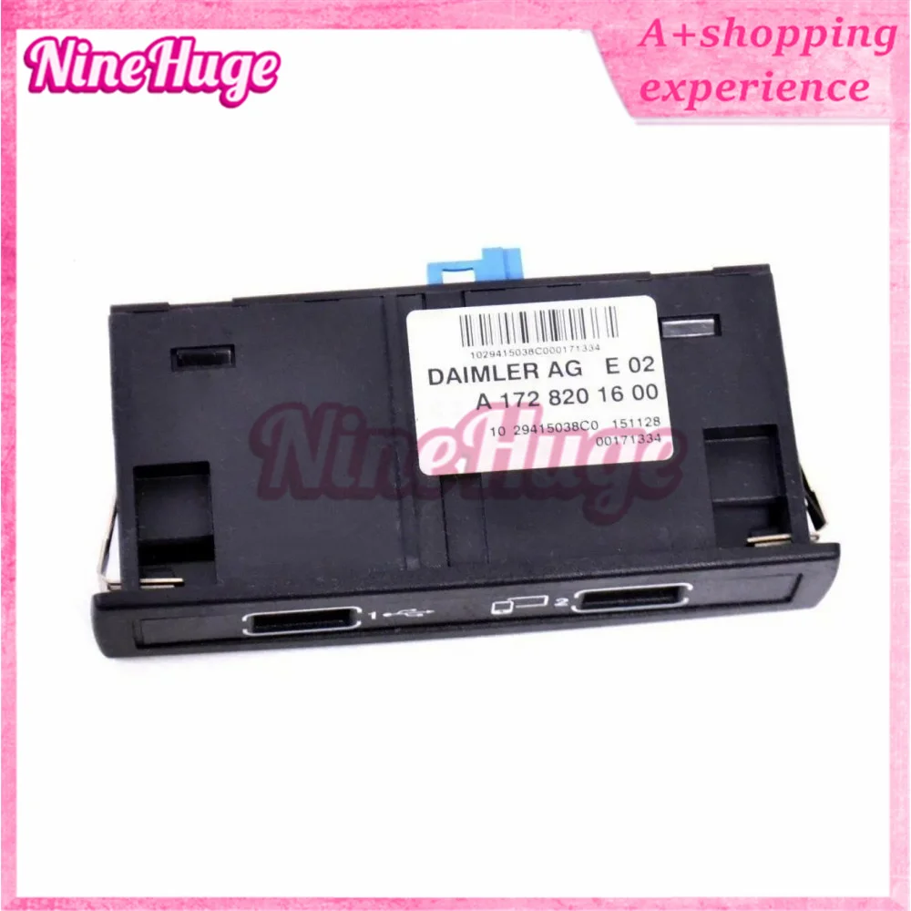 New Usb Hub Integrated Line Interface A1728201600 A1728202826 for Mercedes-benz C200 C260 C300 E300 Gla200 A1728202000
New Usb Hub Integrated Line Interface A1728201600 A1728202826 for Mercedes-benz C200 C260 C300 E300 Gla200 A1728202000