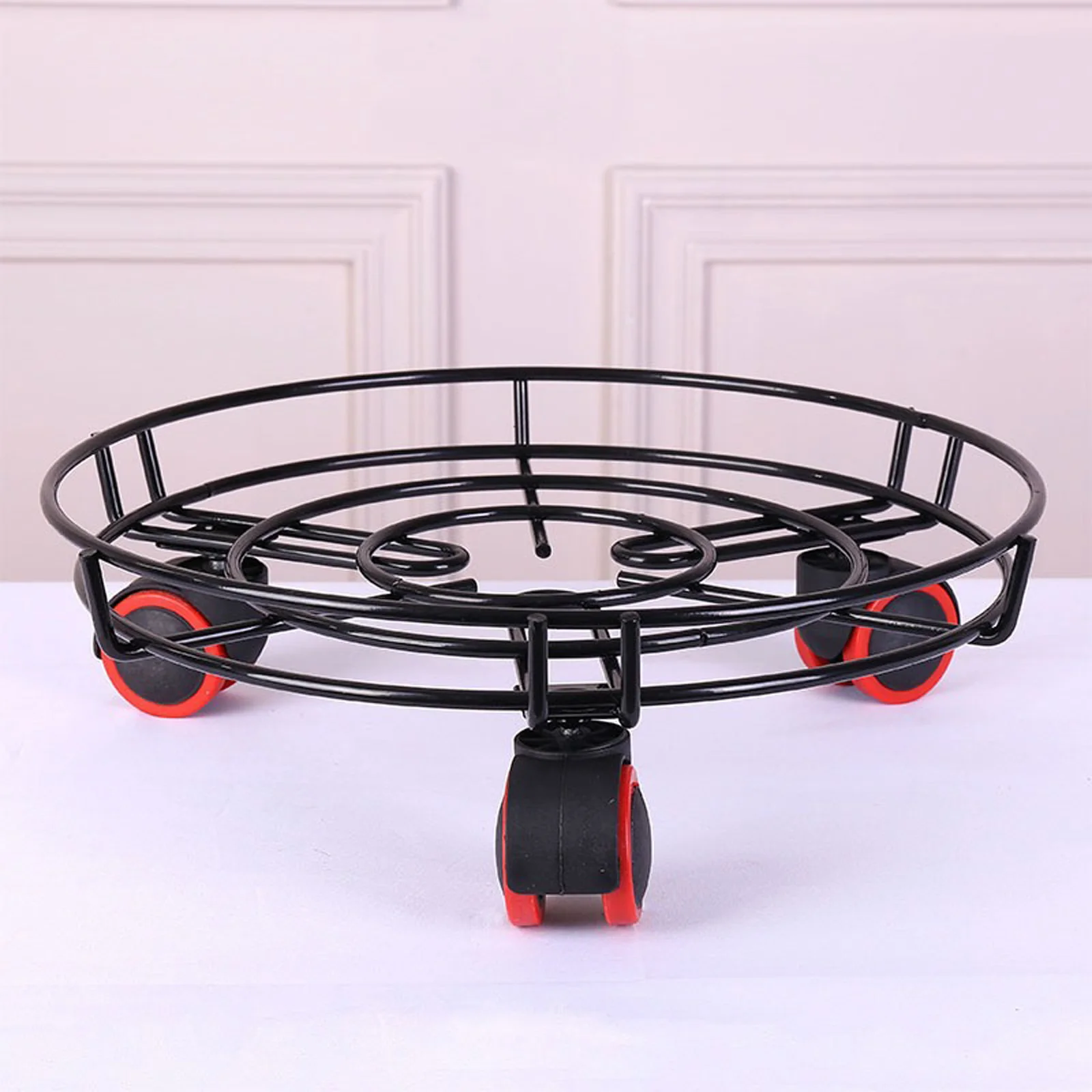 Iron Flower Stand With Wheels Multi Functional Pot Holder Gas Cylinder Storage Rack Diameter For Flower Shop Home Office
Iron Flower Stand With Wheels Multi Functional Pot Holder Gas Cylinder Storage Rack Diameter For Flower Shop Home Office