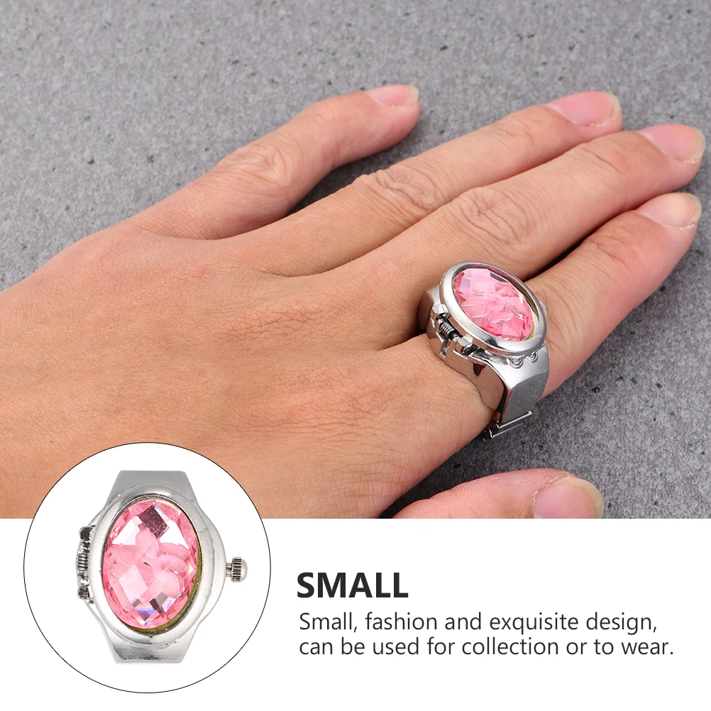 2pcs Flip Ring Watch Stylish Quartz Finger Watches Women Elastic Band Novelty Gifts Kids Friends Birthday Christmas
2pcs Flip Ring Watch Stylish Quartz Finger Watches Women Elastic Band Novelty Gifts Kids Friends Birthday Christmas