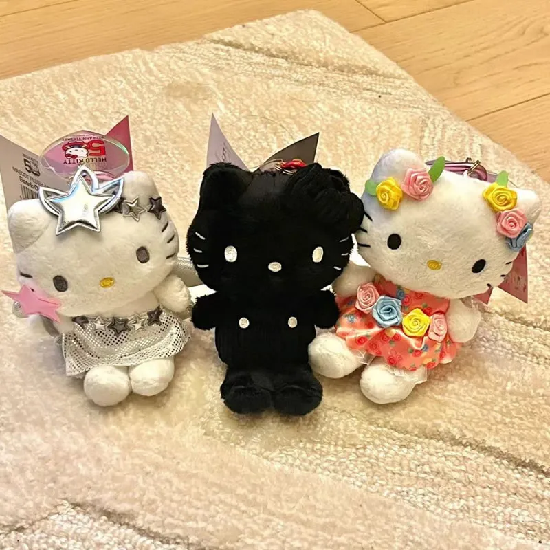 Новая мультяшная подвеска «Hellokitty» Sanrio, черная Милая забавная милая сумка, плюшевая кукла, маленькая кукла, Подарочная игрушка для девочек
Новая мультяшная подвеска «Hellokitty» Sanrio, черная Милая забавная милая сумка, плюшевая кукла, маленькая кукла, Подарочная игрушка для девочек