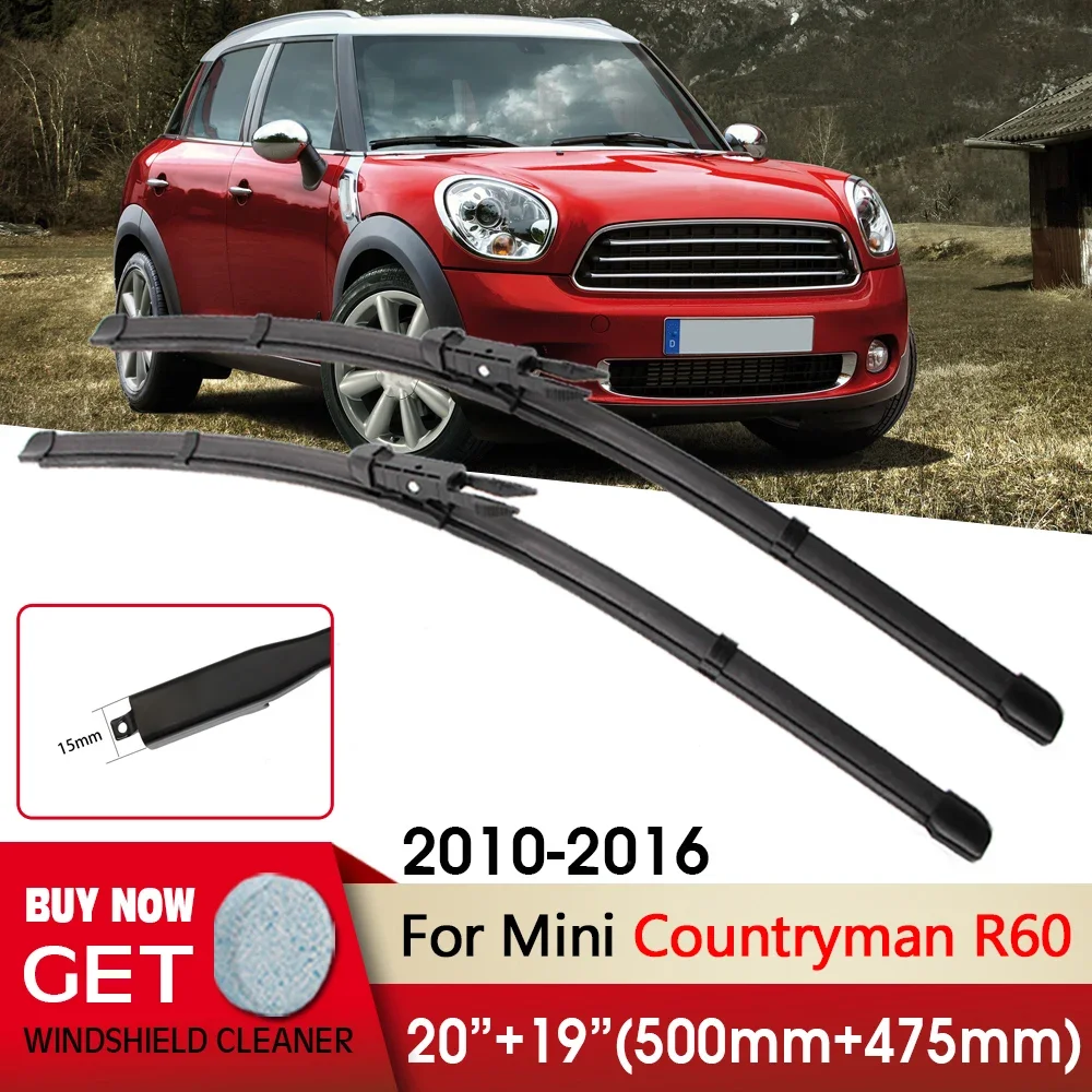 Car Wiper Front Wiper Blade 20"+19" For Mini Countryman R60 2010-2016 Fit Pinch Tab Arm Windscreen Wipers Auto Accessories
Car Wiper Front Wiper Blade 20"+19" For Mini Countryman R60 2010-2016 Fit Pinch Tab Arm Windscreen Wipers Auto Accessories