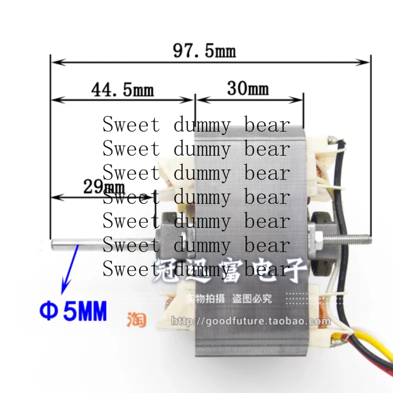 220V 3-Speed Kitchen Exhaust Fan Motor - 6825/6830/6840 Shaded Pole, Pure Copper Wire Blower
220V 3-Speed Kitchen Exhaust Fan Motor - 6825/6830/6840 Shaded Pole, Pure Copper Wire Blower