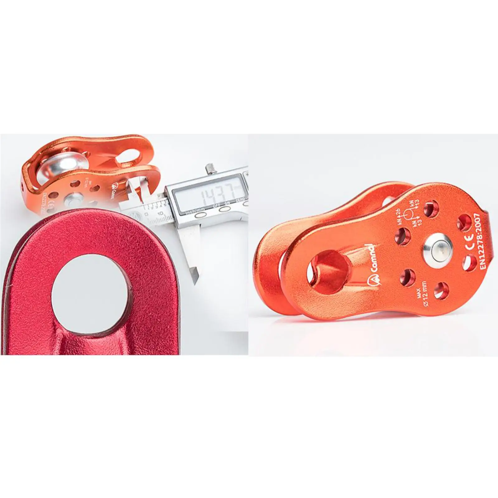 Mountaineering Rigging Swing Sheave Pulley Aluminum Outdoor Safety Equipment for Climbing and Hiking
Mountaineering Rigging Swing Sheave Pulley Aluminum Outdoor Safety Equipment for Climbing and Hiking