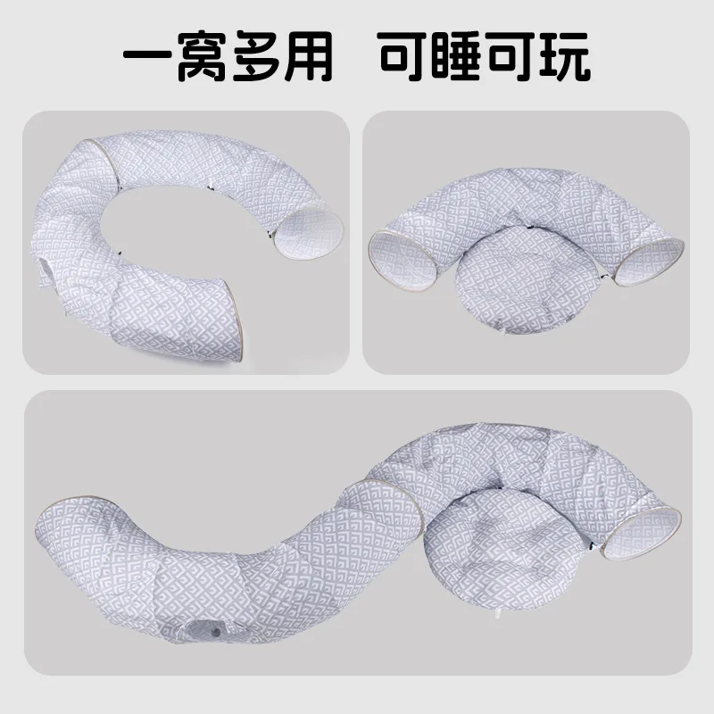 Foldable Pet Tunnel Combo, Round Cat Crawl Cave Bed, All-Season Storage Mat
Foldable Pet Tunnel Combo, Round Cat Crawl Cave Bed, All-Season Storage Mat