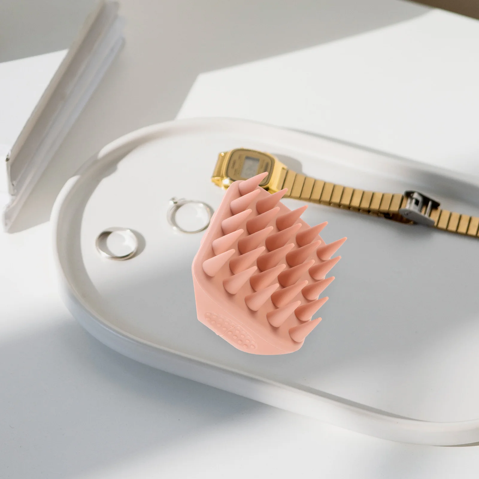 Scalp Massage Brush Silicone Hair Exfoliate Scrub For Shower Shampoo Massager Bathing Hair Care Tool Scalp Scrubber Head
Scalp Massage Brush Silicone Hair Exfoliate Scrub For Shower Shampoo Massager Bathing Hair Care Tool Scalp Scrubber Head