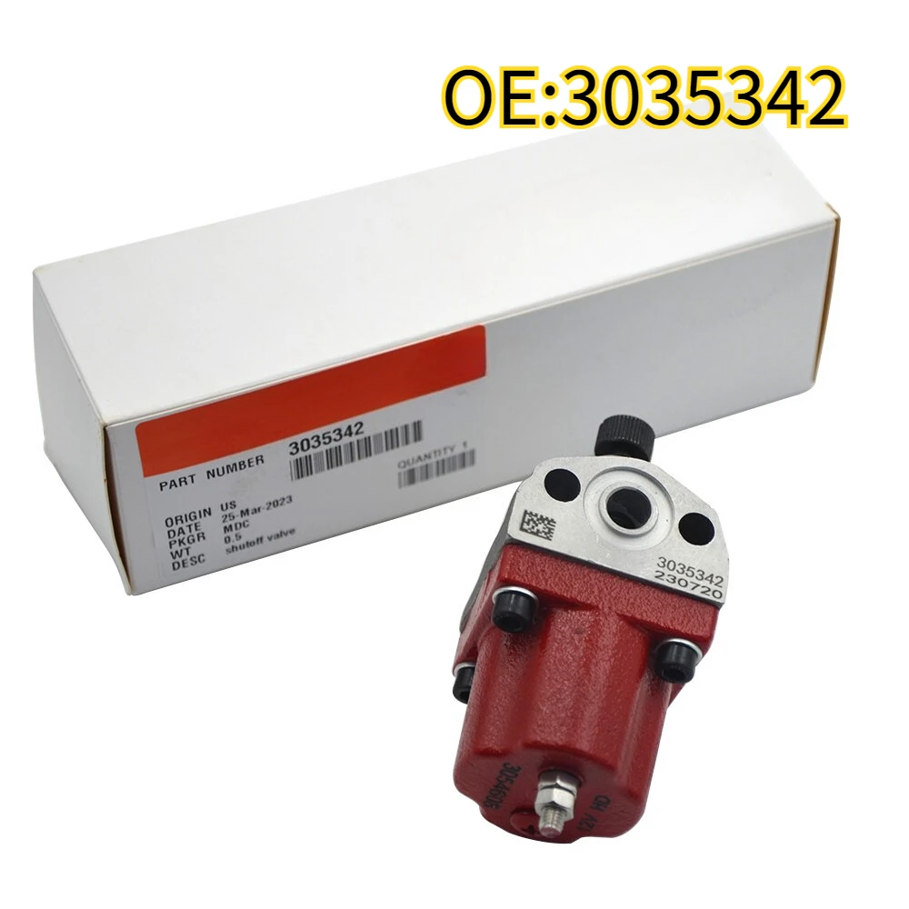 High quality New For 3035342 Cummins M11 ISX15 QSX15 N14 N855 Fuel Shut Off Solenoid Valve
High quality New For 3035342 Cummins M11 ISX15 QSX15 N14 N855 Fuel Shut Off Solenoid Valve