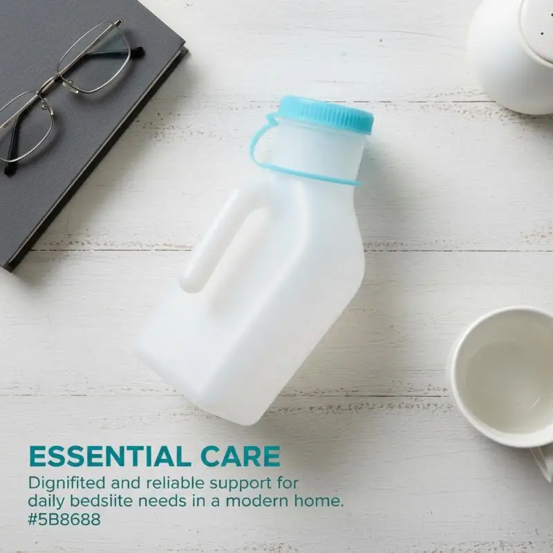 Mens Urinal 1000ML Bottle Large Capacity Thickened Portable for Car Travel Hospital Camping Elderly Patient Use
Mens Urinal 1000ML Bottle Large Capacity Thickened Portable for Car Travel Hospital Camping Elderly Patient Use