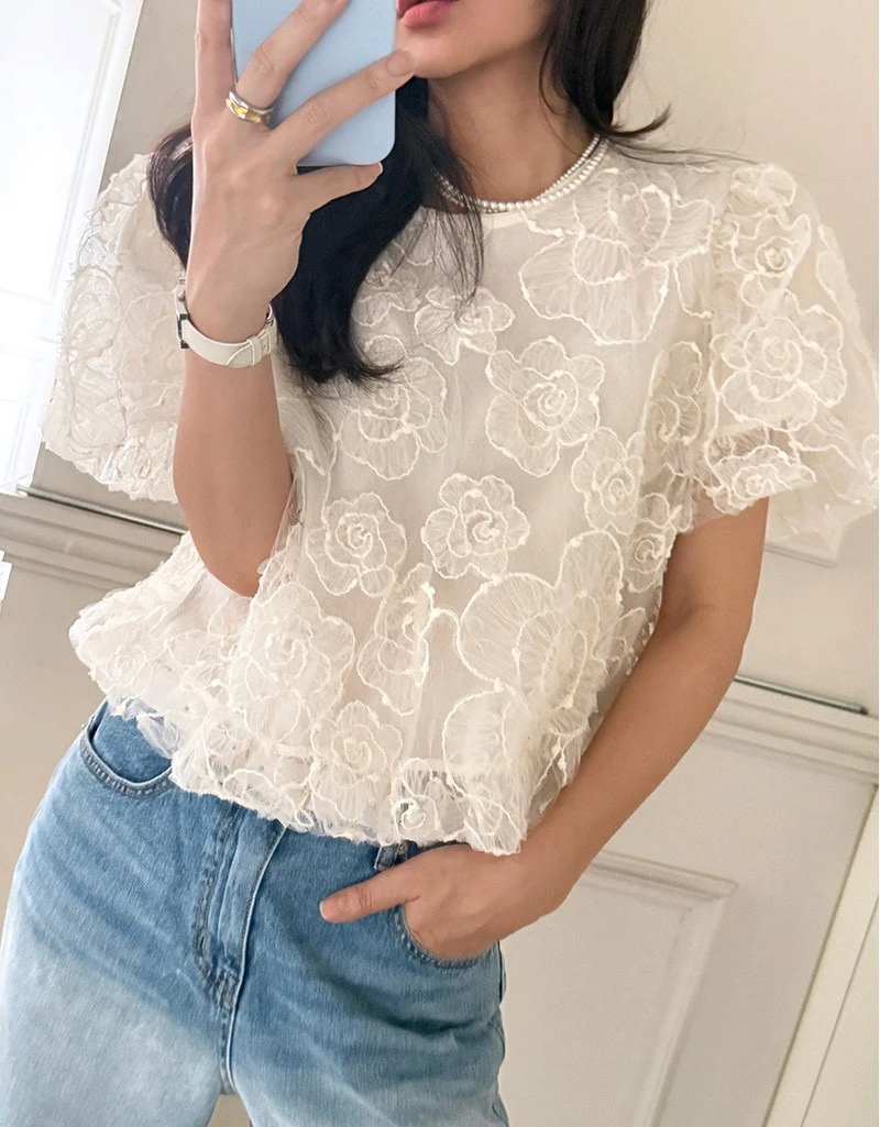 Женская блузка Dongda Gate с цветочным принтом, вышивкой и вырезами, имитация двухслойности, модный топ для женщин
Женская блузка Dongda Gate с цветочным принтом, вышивкой и вырезами, имитация двухслойности, модный топ для женщин