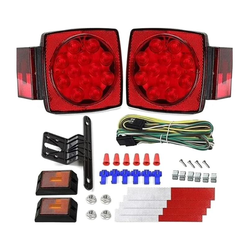 02DE Heavy Duty LED Trailer Light Turn Lamp Set With Reflectors For Marine Use
02DE Heavy Duty LED Trailer Light Turn Lamp Set With Reflectors For Marine Use