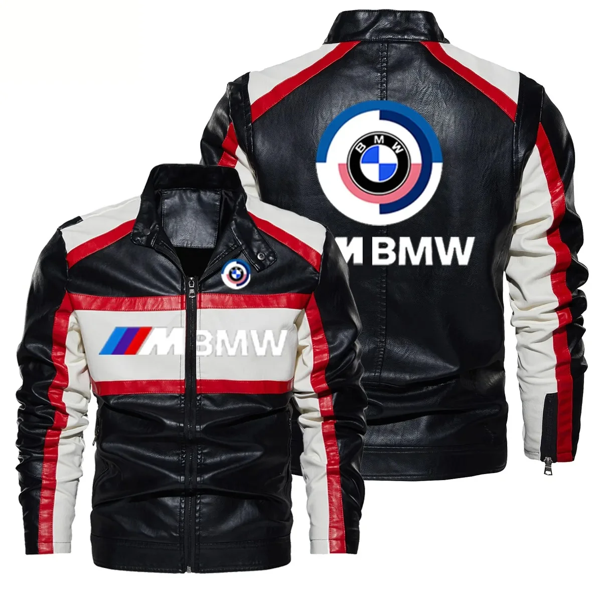 Мотокостюм BMW, одежда из искусственной кожи с эффектом ретро, весенне-осенний мужской гоночный костюм с логотипом BMW
Мотокостюм BMW, одежда из искусственной кожи с эффектом ретро, весенне-осенний мужской гоночный костюм с логотипом BMW