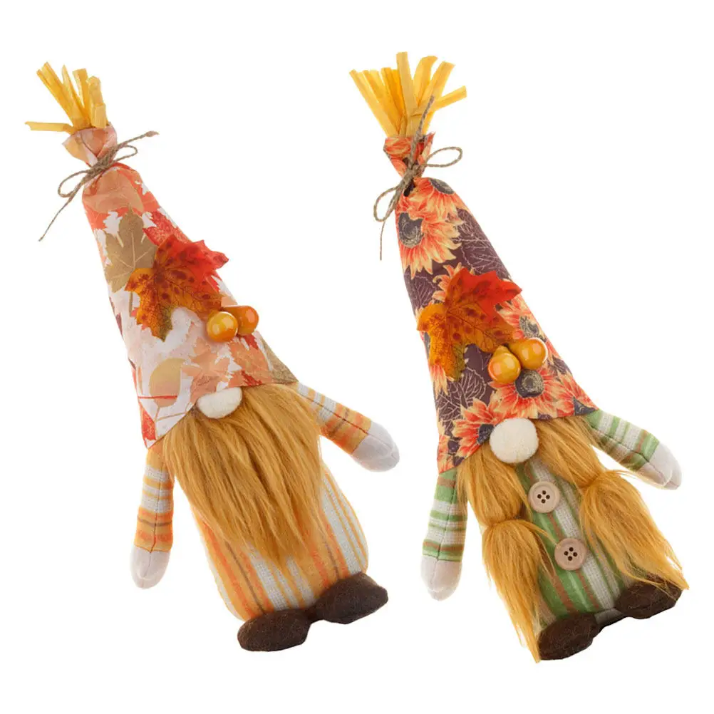 2Pcs Thanksgiving Gnome Ornaments Maple Leaves Harvest Festival Nordic Decorative Party Autumn Table Centerpiece Decors
2Pcs Thanksgiving Gnome Ornaments Maple Leaves Harvest Festival Nordic Decorative Party Autumn Table Centerpiece Decors