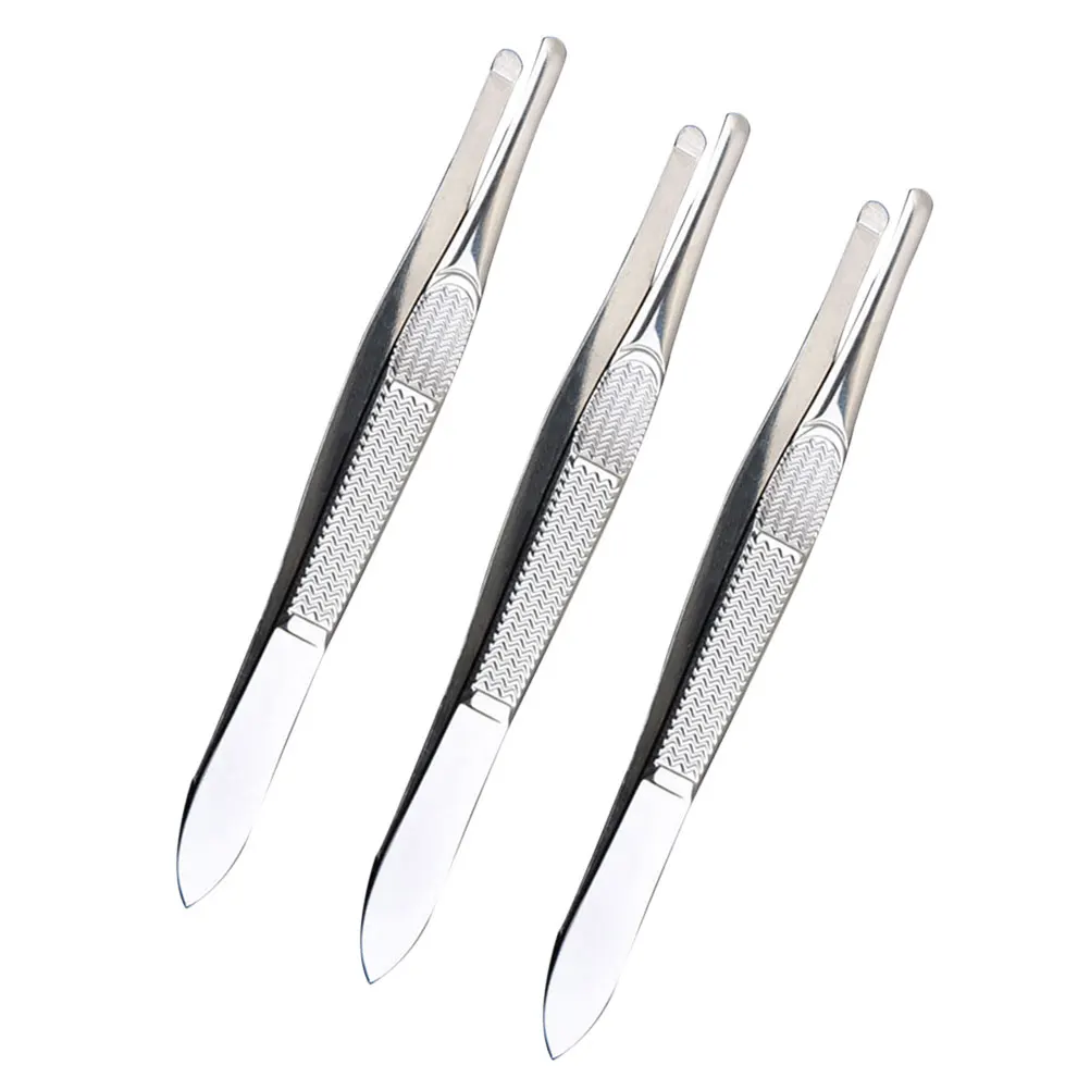 3pcs Set Stainless Steel Eyebrow Tweezers Precision Facial Hair Removal For Women Ergonomic Design Gift For Mother'S Day
3pcs Set Stainless Steel Eyebrow Tweezers Precision Facial Hair Removal For Women Ergonomic Design Gift For Mother'S Day