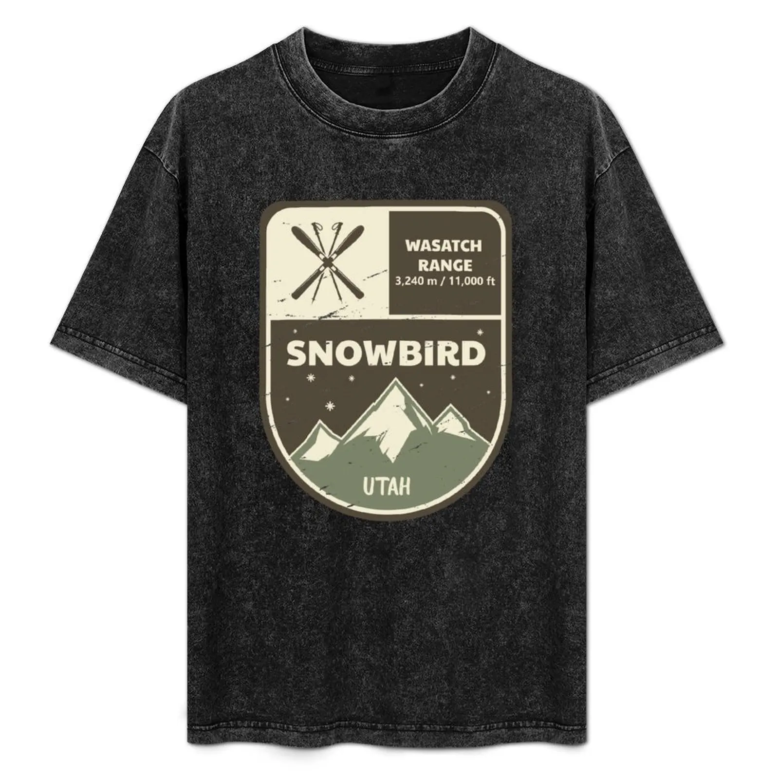Snowbird Wasatch Range Utah T-Shirt sports fans oversized t shirt heavy weight t shirts for men
Snowbird Wasatch Range Utah T-Shirt sports fans oversized t shirt heavy weight t shirts for men