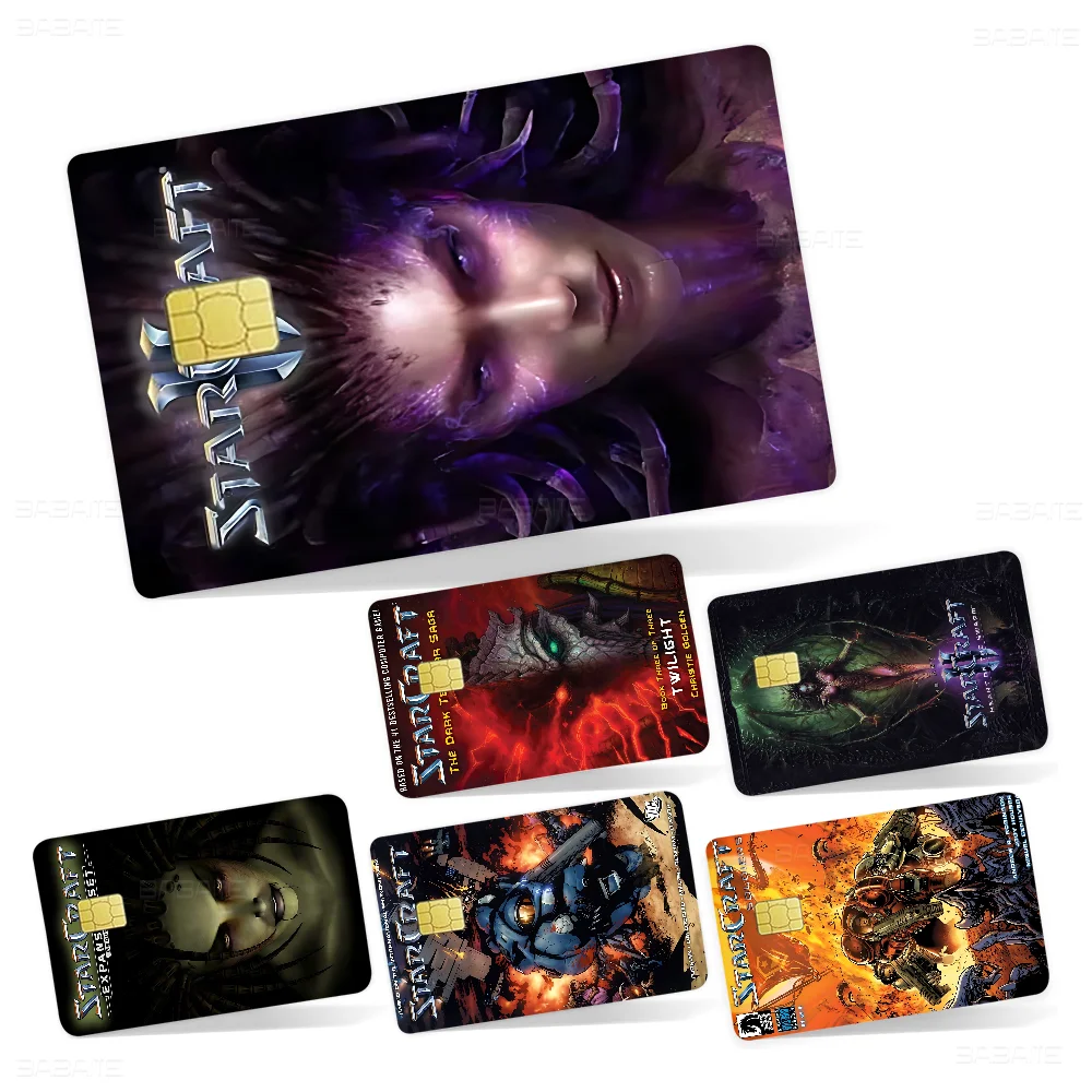S-Starcraft 2 Game Poker Sticker Film Tape Skin For Credit Card Debit Card Cartoon Waterproof Stickers Small Chip
S-Starcraft 2 Game Poker Sticker Film Tape Skin For Credit Card Debit Card Cartoon Waterproof Stickers Small Chip