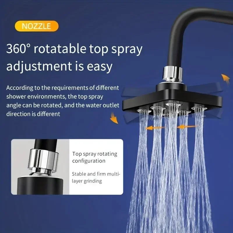 Rain Shower Room Large Showerhead Bathroom Top Spray Sprinkler Supercharged Shower Super Pressure Showerhead Universal
Rain Shower Room Large Showerhead Bathroom Top Spray Sprinkler Supercharged Shower Super Pressure Showerhead Universal