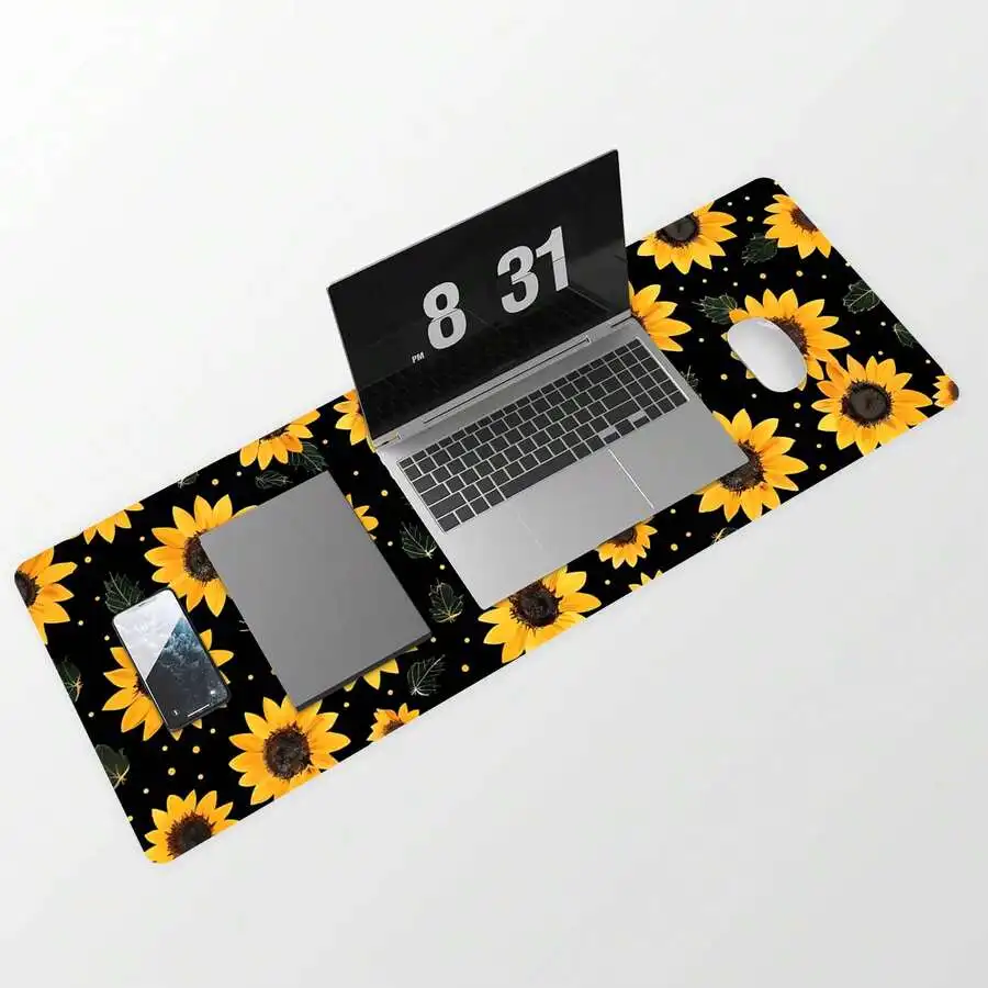 Sunflower Print XL Extended Mouse Pad 31.5x15.75 Inch Non-Slip Stitched Edge Desktop Laptop Mat
Sunflower Print XL Extended Mouse Pad 31.5x15.75 Inch Non-Slip Stitched Edge Desktop Laptop Mat