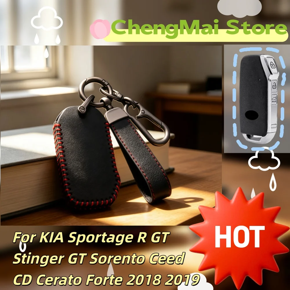 Soft Touch Oil Wax Leather car key case for KIA Sportage R GT Stinger GT Sorento Ceed CD Cerato Forte 2018 2019
Soft Touch Oil Wax Leather car key case for KIA Sportage R GT Stinger GT Sorento Ceed CD Cerato Forte 2018 2019