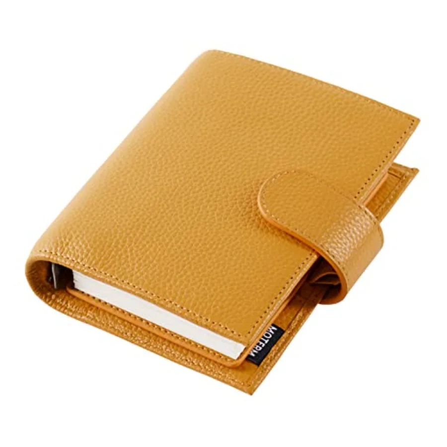Pocket Regular Rings Planner - Genuine Leather Binder Organizer,19mm Ring
Pocket Regular Rings Planner - Genuine Leather Binder Organizer,19mm Ring