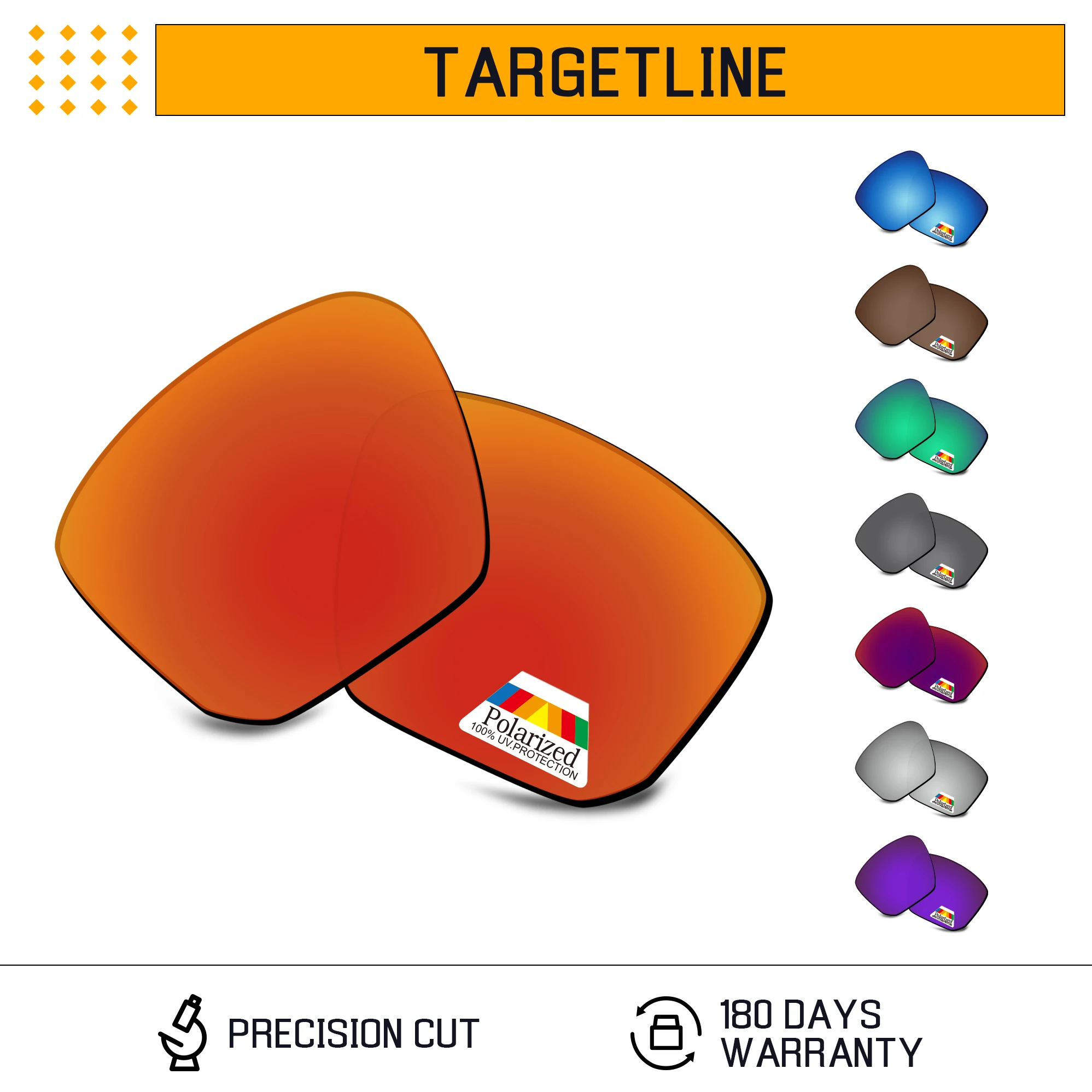 Rarayvix Polarized Replacement Lenses UV400 Protective for Oakley Targetline OO9397 Sunglasses
Rarayvix Polarized Replacement Lenses UV400 Protective for Oakley Targetline OO9397 Sunglasses